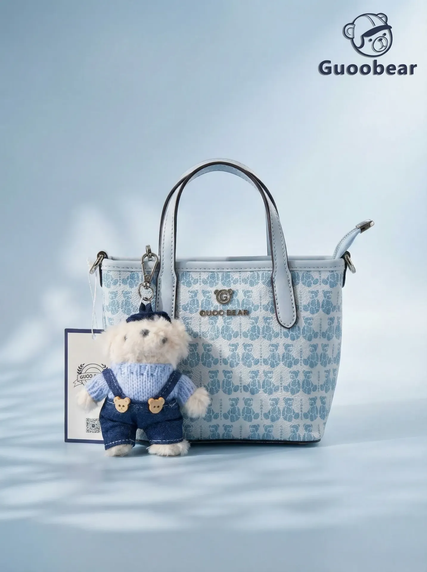 Santiago Blue Crossbody Bag